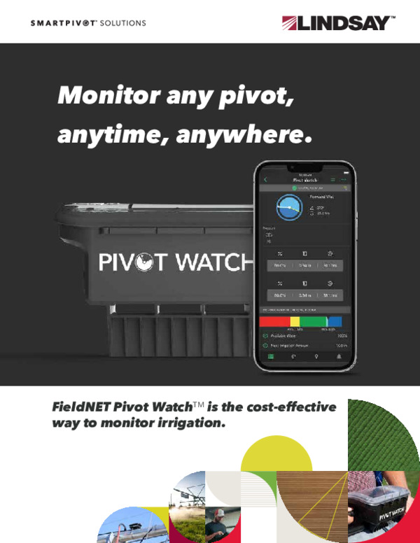 FieldNET Pivot Watch Flyer